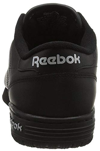 Reebok Exofit Lo Clean Logo, Zapatillas Para Hombre, Negro (AR3168_39 EU_Black/Silver/Silver), 40 EU