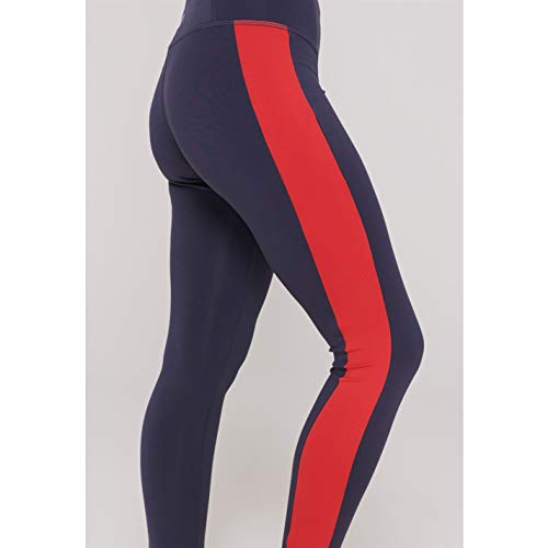 Reebok Linear Logo Tight Mallas, Mujer, hernvy, L