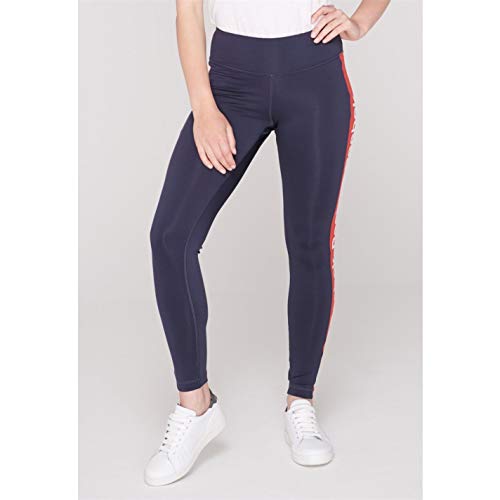 Reebok Linear Logo Tight Mallas, Mujer, hernvy, L