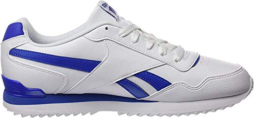 Reebok Royal Glide Rplclp, Zapatillas para Hombre, Blanco (White/Vital Blue 0), 43 EU