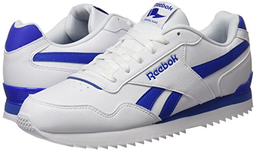 Reebok Royal Glide Rplclp, Zapatillas para Hombre, Blanco (White/Vital Blue 0), 43 EU