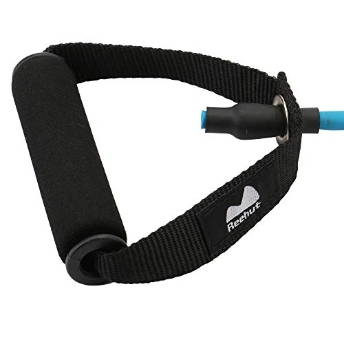 REEHUT Bandas Elásticas de Entrenamiento, Bandas de Resistencia para Fitness Cable de Ejercicio de Entrenamiento para Tonificación Muscular, Equipo de Ejercicio de Estiramientos para Yoga, Morado