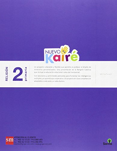 Religión católica. 2 Primaria. Nuevo Kairé - 9788467580846