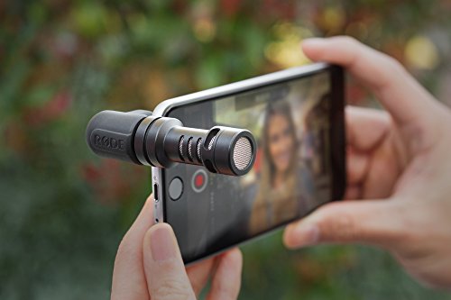 Rode VideoMic Me - Micrófono Direccional para Apple iPhone and iPad, Jack 3.5 mm, Soporte Flexible, Negro