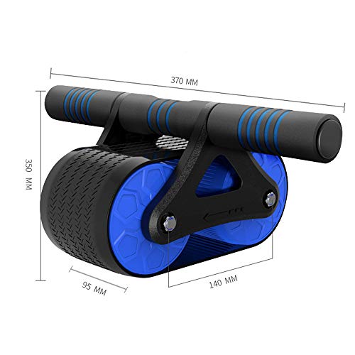 Rueda Abdominal de Rebote automático Equipo de Ejercicios Abdominales en casa Abdomen Principiante Mujeres reducen la Aptitud del estómago Masculino moldear los músculos Abdominales Ayuda a la aptit