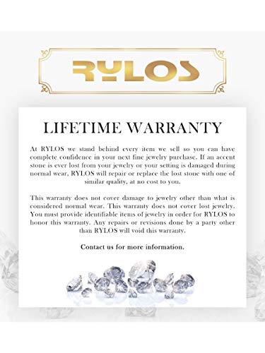 Rylos Anillo de Iniciación Personalizable de 8 mm – Anillo de Nombre Unisex Estilo Bloque 8 mm 14 K Amarillo o Oro Blanco DE 14 K. Pedido Especial, Hecho a Pedido.