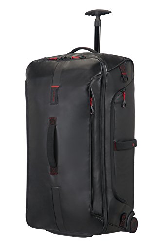 Samsonite Paradiver Light - Bolsa de viaje con ruedas, L (79 cm - 121.5 L), Negro (Black)