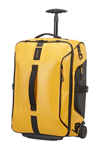 Samsonite Paradiver Light Bolsa de Viaje con Ruedas, S (55Cm-48,5L), Amarillo