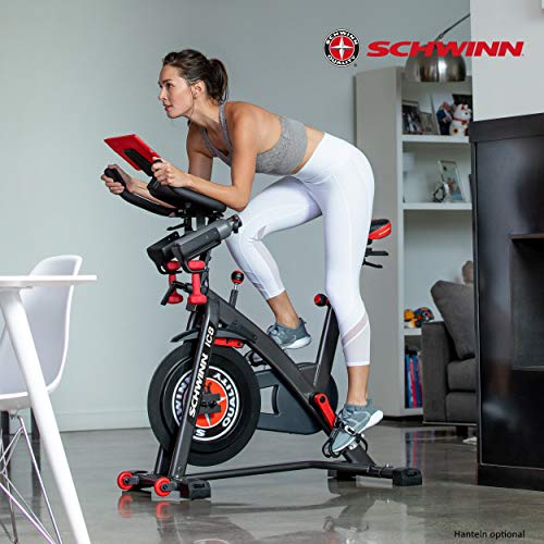 Schwinn IC8 mit Bluetooth Bicicleta Interior magnética, Ajuste de Resistencia de 100 Veces con Pantalla Digital, función de la App Compatible, SPD-Klickpedale, MAX. Benutzergewicht 150 kg