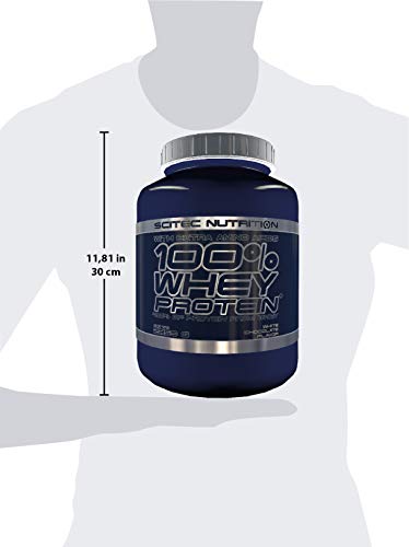 Scitec Nutrition 100%  Whey Protein Proteína Chocolate Blanco - 2350 g