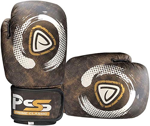 Senior Guantes De Boxeo Saco De Boxeo Mitones Almohadillas Focus Entrenamiento Vendaje para Manos Set S5 - Almohadilla de Práctica -1103, Guantes de Box 10oz