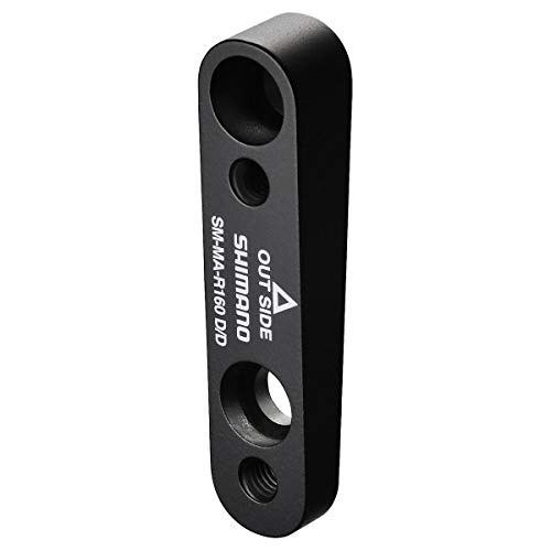 SHIMANO CTRA D/D Adaptador de Pinza Trasera, Negro, 160 mm