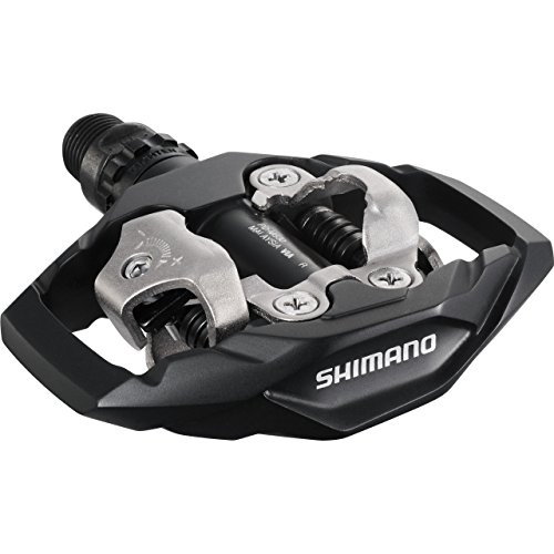 Shimano M-530 Enduro SPD Pedales, Unisex Adulto, Negro, Talla única