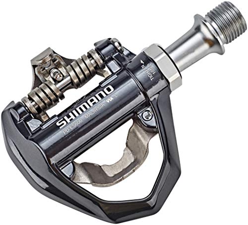 Shimano PDES600 Pedales Carretera es600 SPD Negro, Adultos Unisex, Talla única