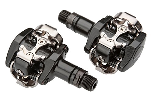 Shimano PDM505L - Pedales M-505 Spd, color negro