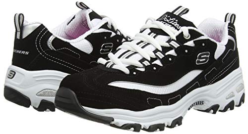 Skechers Women’s D'Lites Me Time TrainersBlack (bkw)5 UK(38 EU)