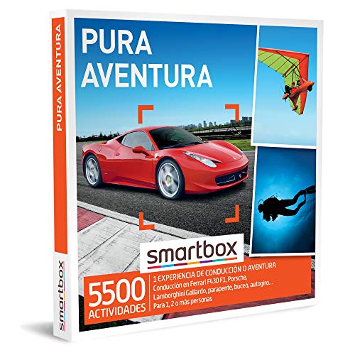 SMARTBOX - Caja Regalo - Pura Aventura - Idea de Regalo - 1 Experiencia de conducción o Aventura para 1, 2 o más Personas