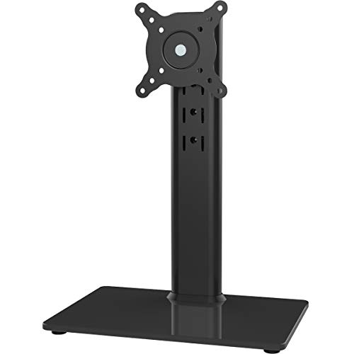 Soporte vertical para monitor LCD para pantalla de 13 "a 32" con giro, altura ajustable, rotación, sostiene una pantalla de hasta 35 kg