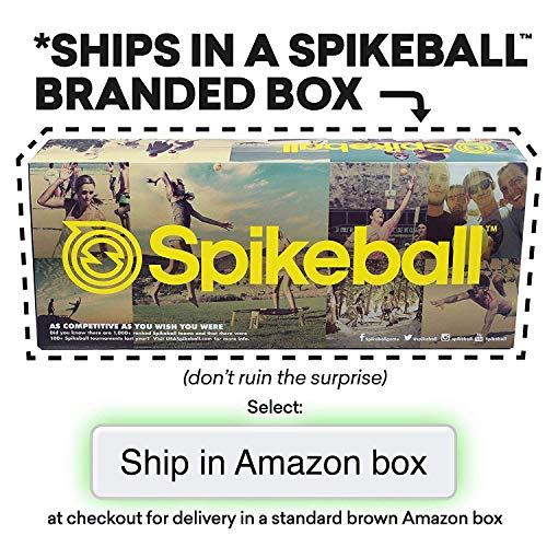 Spikeball - Juego de 3 Bolas - para Jugar al Aire Libre o a Cubierto, sobre el césped, en el Pista, la Playa, el Parque. Incluye 3 Bolas, Bolsa para transportarlo y Libro de Reglas.