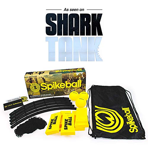 Spikeball - Juego de 3 Bolas - para Jugar al Aire Libre o a Cubierto, sobre el césped, en el Pista, la Playa, el Parque. Incluye 3 Bolas, Bolsa para transportarlo y Libro de Reglas.