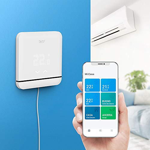 tado° Control de Climatización Inteligente V3+, trabaja con Amazon Alexa, Apple HomeKit y Asistente de Google