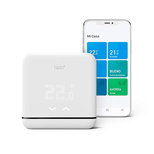 tado° Control de Climatización Inteligente V3+, trabaja con Amazon Alexa, Apple HomeKit y Asistente de Google