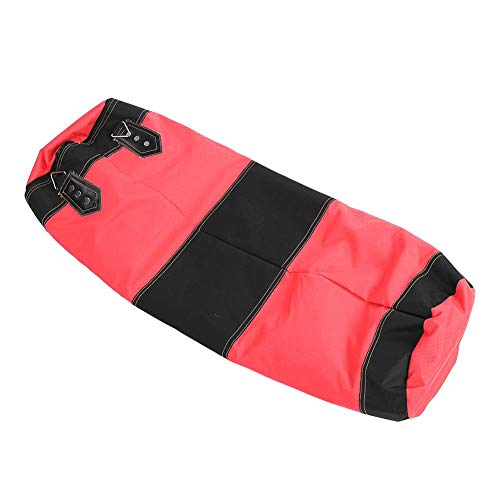 Tbest Sacos de Suelo Saco de Boxeo para Artes Marciales,Entrenamiento Vacío Gancho de Boxeo Kick Sandbag Fight Karate Punch Punching Sand Bag Bolsa de Arena(1m-Rojo)