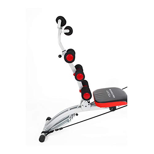 TechFit AB2000 Multi Crunch Total Trainer, Revolucionario 6 en 1 Core Cruncher, Ideal para Tonificar y Ejercitar Músculos Abdominales, de Cintura, de Espalda, de Hombros y de Piernas