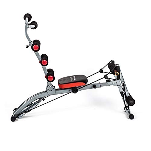 TechFit AB2000 Multi Crunch Total Trainer, Revolucionario 6 en 1 Core Cruncher, Ideal para Tonificar y Ejercitar Músculos Abdominales, de Cintura, de Espalda, de Hombros y de Piernas