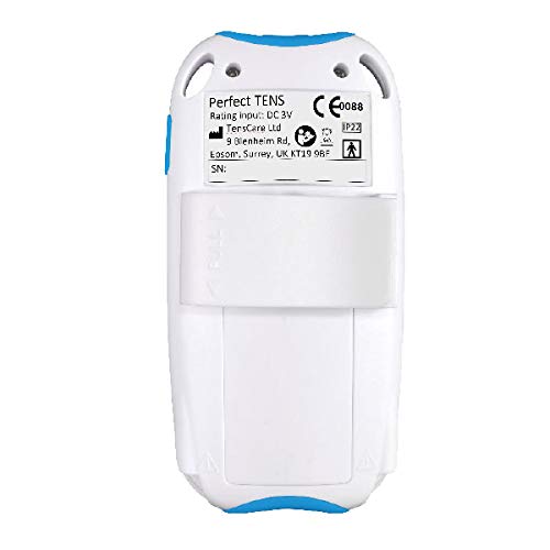 TensCare Perfect Tens – Electroestimulador para Alivio del dolor. 2 Canales con 4 electrodos, con programas Clínicamente Comprobados para aliviar el dolor de espalda, Artritis y Lumbalgia