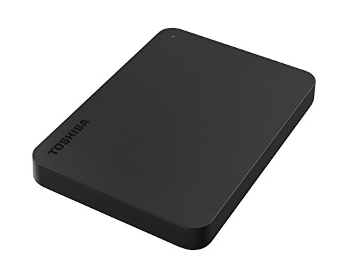 Toshiba Canvio Basics, Disco Duro, 2 TB, Negro