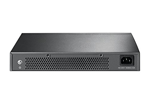 TP-Link 24 Puertos Gigabit Switch | Ethernet Switch No Gestionable | Puertos blindados | Carcasa Metálica | Desktop |Sin ventilador (TL-SG1024D) Gris