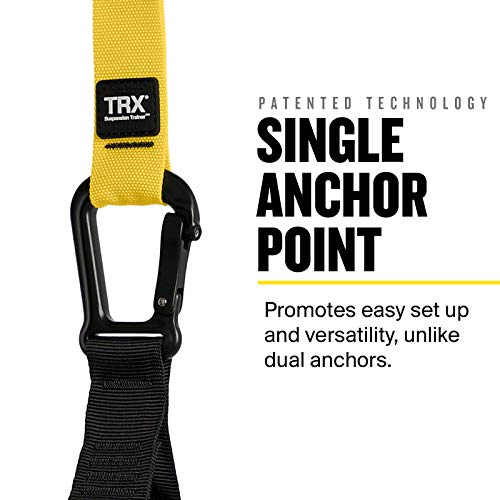 TRX PRO Suspension Trainer System Design & Durability| Includes Three Anchor Solutions, 8 Video Workouts & 8-Week Workout Program