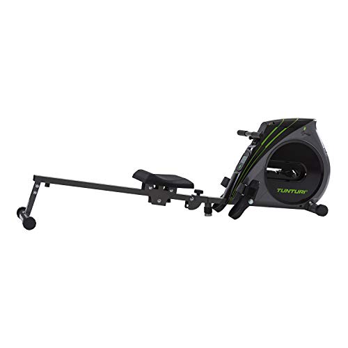 Tunturi Cardio Fit R20 Máquina de remo para casa / Rower - Plegable y con computadora de Entrenamiento