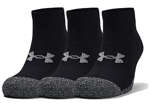 Under Armour Heatgear Locut Calcetines, Unisex adulto, Negro, LG