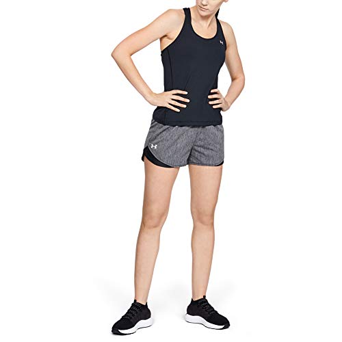 Under Armour Play Up Twist 3.0 Corto, Mujer, Negro, XS