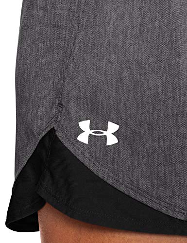 Under Armour Play Up Twist 3.0 Corto, Mujer, Negro, XS