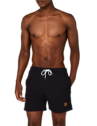 Urban Classics Block Swim Shorts Bañador de natación, Negro, 4XL para Hombre