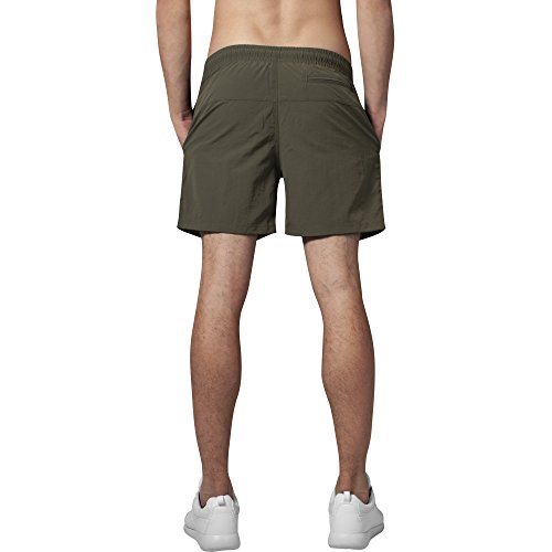 Urban Classics Block Swim Shorts Bañador de natación, Verde Olive), Large para Hombre