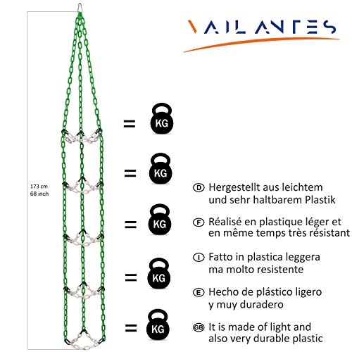 Vailantes™ Organizador Colgante Para Pelotas: De Fútbol, Voleibol y Baloncesto Original Organizador De Pelotas Para La Habitación De Los Niños o De Entrenamiento En Clubes Deportivos