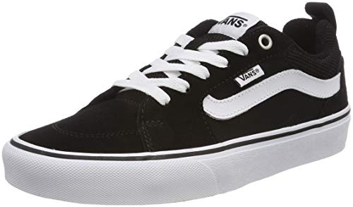 Vans Filmore, Zapatillas para Hombre, Negro ((Suede/Canvas) Black/White Iju), 41 EU