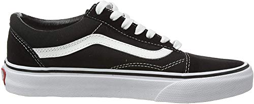 Vans Old Skool, Zapatillas Unisex Adulto, Negro (Black/White), 43