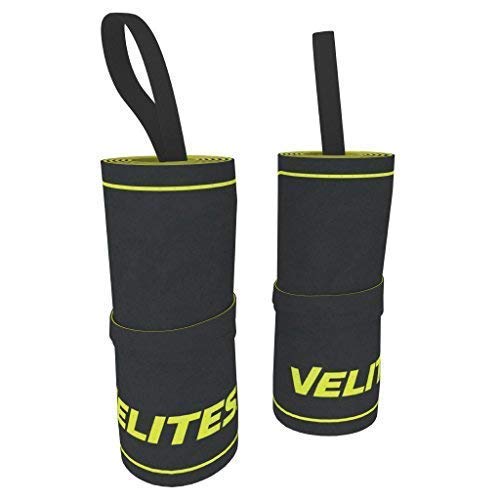 Velites Muñequeras Profesionales bicapa para Crossfit, Gimnasio o Halterofilia Core (Verde)