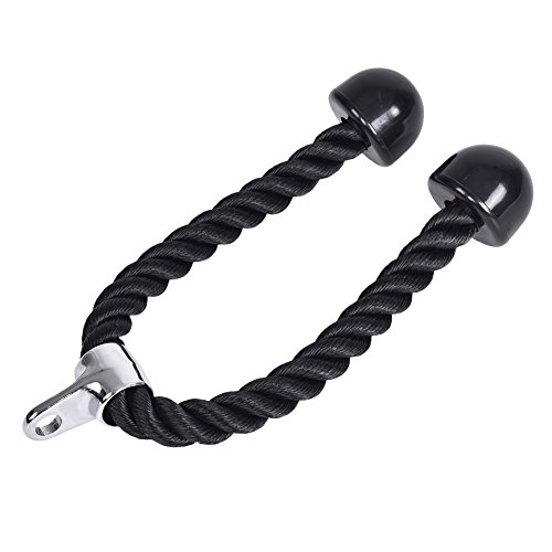 VGBEY Sports Cuerda Tríceps Bíceps, Cable de fijación para Fitness, Tensión de la Cuerda hacia Abajo para Culturismo, Gimnasio Accesorios