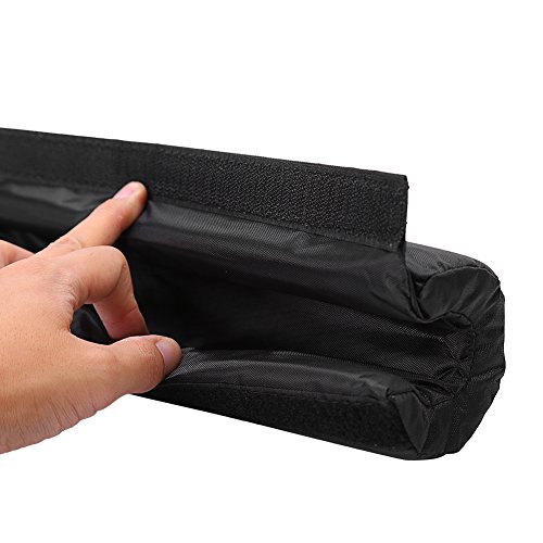 VGBEY Squat Pad - Barbell Pad para Barras estándar y olímpicas con Correas de Seguridad para Levantamiento de Pesas, empujes de Cadera, Sentadillas y estocadas