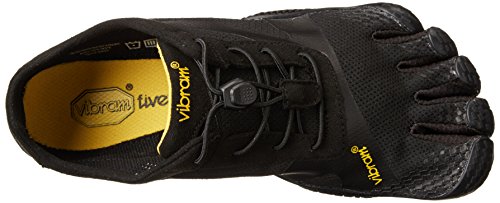 Vibram FiveFingers Kso Evo, Zapatillas de Deporte Exterior, Hombre, Negro (Black), 42 EU