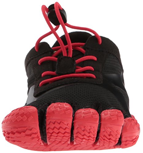 Vibram Fivefingers KSO EVO, Zapatillas de Deporte para Hombre, Negro (Black/Red Black/Red), 45 EU