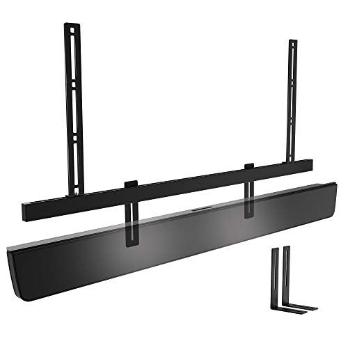 VOGEL'S Sound 3550 Soporte de Barra de Sonido Universal | También Adecuado para Bose SoundTouch 300/700, Sonos Beam/Playbar, Samsung, Sony, LG y JBL | Titular para VESA 100 a 600 | Peso Máx. 6.5 kg