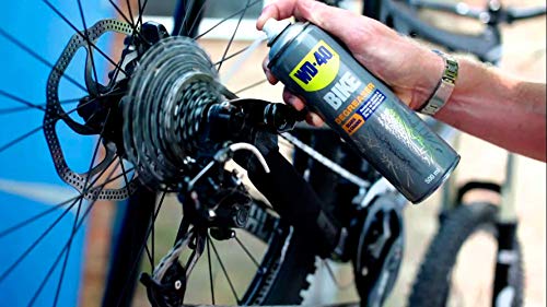 WD-40 BIKE - Bipack Mantenimiento Cadenas Bicicleta en Ambiente Seco- Spray 500ml + Gotero 100ml