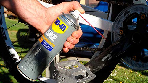 WD-40 BIKE - Bipack Mantenimiento Cadenas Bicicleta en Ambiente Seco- Spray 500ml + Gotero 100ml